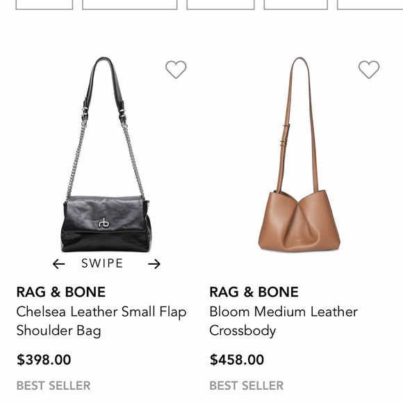 Rag & Bone Blue Quilted Crossbody Bag - Picture 6 of 6